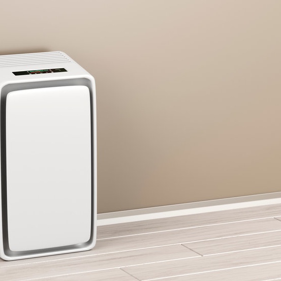 air purifier in home